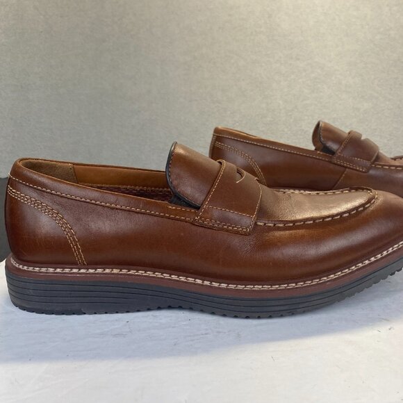 Johnston\' & Murphy Tru Foam Men\'s Penny Loafer,Size 9M,Brown Leather main image 11